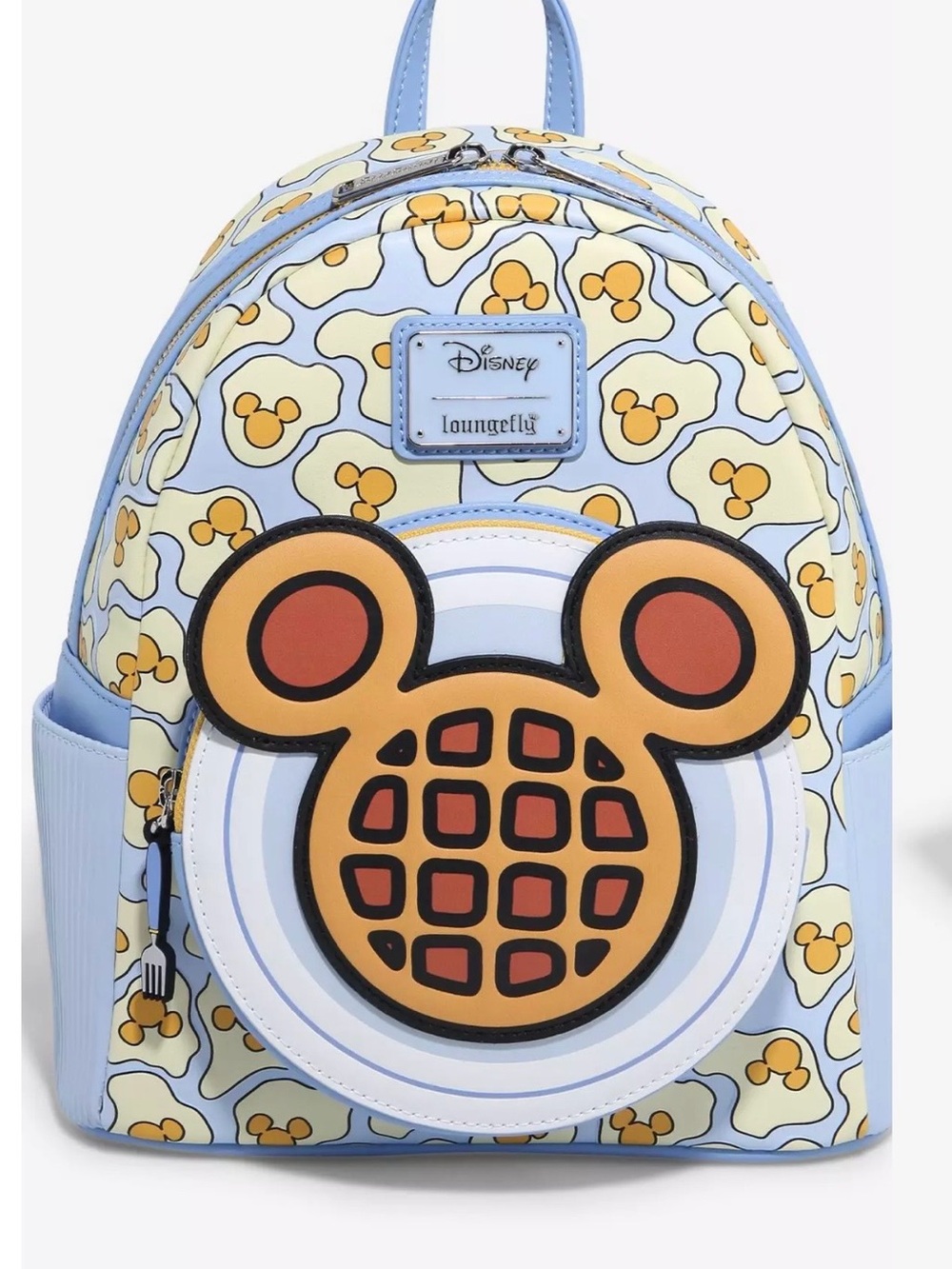 Loungefly Disney Mickey Mouse Breakfast Waffle Scented Mini Backpack